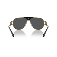 Versace VE2252 100287-63 Gold / Dark Grey Lenses