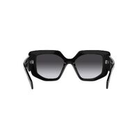 Prada PR14ZS 1AB09S-50 Black / Grey Gradient Lenses