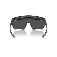 Prada Linea Rossa PS01YS 1BO06F-44 Matte Black / Dark Grey Lenses