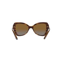 Vogue VO5479S 1508T5-53 Striped Dark Havana / Grey Gradient Brown Polarised Lenses