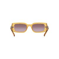 Ray-Ban RB4395 66828H-54 Kiliane Transparent Yellow / Dark Violet Gradient Lenses