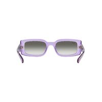 Ray-Ban RB4395 66858E-54 Kiliane Transparent Violet / Light Grey Lenses