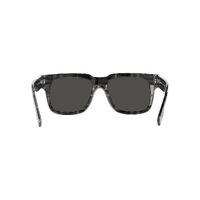 Burberry Hayden BE4394 380487-54 Charcoal Check / Dark Grey Lenses