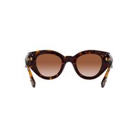 Burberry Meadow BE4390 300213-47 Dark Havana / Brown Gradient Lenses