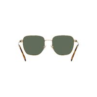Burberry Drew BE3142 110971-55 Light Gold / Green Lenses