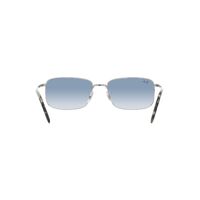 Ray-Ban RB3717 003/3F-57 Silver / Light Blue Lenses