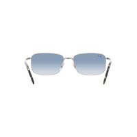 Ray-Ban RB3717 003/3F-57 Silver / Blue Lenses