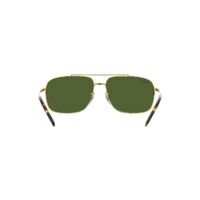 Ray-Ban RB3796 9196P1-59 Gold / Dark Green Polarised Lenses