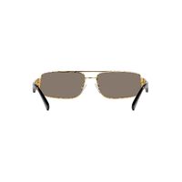 Versace VE2257 10025A-60 Gold / Light Brown Mirror Dark Gold Lenses