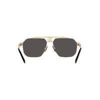 Dolce & Gabbana DG2294 02/87-59 Gold / Dark Grey Lenses