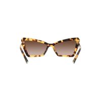 Tiffany & Co TF4203 80643B-56 Yellow Havana / Brown Gradient Lenses