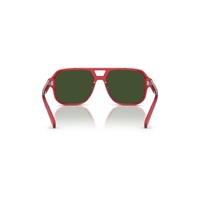 Dolce & Gabbana Kids DX4003 340971-50 Red / Dark Green Lenses