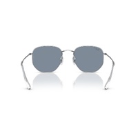 Ray-Ban RB3548N 003/02-54 Hexagonal Silver / Blue Polarised Lenses