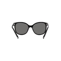 Prada PR22ZS 1AB5Z1-53 Black / Dark Grey Polarised Lenses