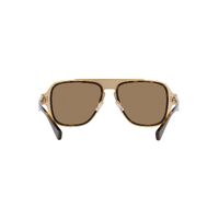 Versace VE2199 1252LA-56 Havana / Orange Polarised Lenses