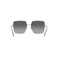Burberry Daphne BE3133 1109T3-58 Light Gold / Grey Gradient Polarised Lenses