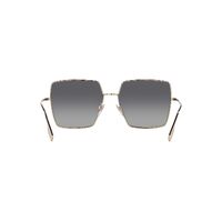 Burberry Daphne BE3133 1109T3-58 Light Gold / Grey Gradient Polarised Lenses