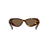 Miu Miu MU06YS VAU06B-54 Havana Honey / Dark Brown Lenses