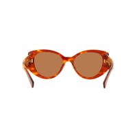 Miu Miu MU03WS 4BW2Z1-53 Havana Light / Brown Lenses