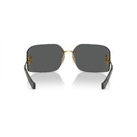 Miu Miu MU54YS 5AK5S0-80 Gold / Dark Grey Lenses