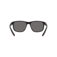 Prada Linea Rossa PS06YS DG002G-56 Black Rubber / Dark Grey Polarised Lenses