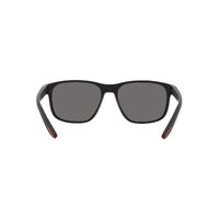 Prada Linea Rossa PS06YS DG002G-56 Black Rubber / Dark Grey Polarised Lenses