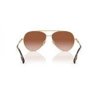 Burberry BE3147 110913-58 Light Gold / Brown Gradient Lenses