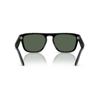 Ray-Ban RB4407 654571-57 Black Transparent / Dark Green Lenses