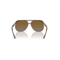 Ray-Ban Junior RJ9096S 7152T5-52 Bill Havana On Transparent Brown / Brown Grey Polarised Lenses