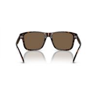 Emporio Armani EA4208 605273-56 Shiny Havana w Top Crystal / Dark Brown Lenses