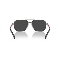 Prada Linea Rossa PS51ZS 19K60A-59 Matte Gunmetal / Grey Mirror Silver Lenses