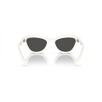 Prada PRA02SF 17K08Z-55 White / Dark Grey Lenses