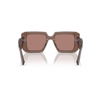 Prada PR23YS 17O60B-51 Brown Transparent / Light Brown Lenses