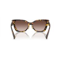 Miu Miu MU02ZS VAU6S1-56 Honey Havana / Brown Gradient Lenses