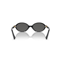 Miu Miu MU04ZS 1AB5S0-50 Black / Dark Grey Lenses