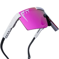 Pit Viper The Miami Nights Original Regular 2.0 White / Pink Mirror Polarised Lenses