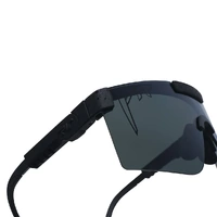 Pit Viper The Blacking Out Original Wide 2.0 Black / Smoke Polarised Lenses