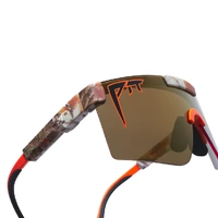 Pit Viper The Actualbush Original Wide 2.0 Nature / Gold Mirror Polarised Lenses