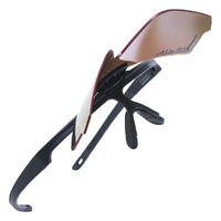 Pit Viper The Exec Flip-Offs Black / Gold Mirror Polarised Lenses