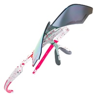 Pit Viper The Heater Flip-Offs White / Red Mirror Lenses