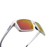 Pit Viper The Miami Nights Turboshaft White / Red Mirror Polarised Lenses