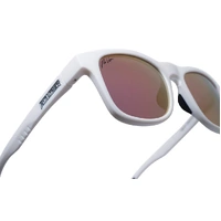 Pit Viper The Miami Nights Highball White / Pink Mirror Polarised Lenses