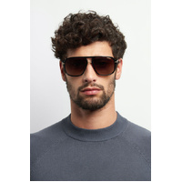 Carrera 296/S 2M2 HA 60 Black Gold / Brown Gradient Lenses