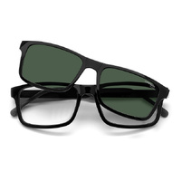 Carrera Clip-On 8057/CS 807 UC 55 Black / Green Polarised Lenses