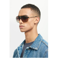 Carrera Grand Prix 3 2M2 HA 64 Black Gold / Brown Gradient Lenses