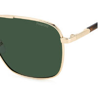 Polaroid PLD 4128/S/X J5G UC 60 Gold / Green Polarised Lenses