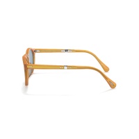 Oliver Peoples Gregory Peck 1962 OV5456SU 169956-47 Semi-Matte Amber Tortoise / Cobalto Lenses