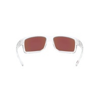 Oakley Gibston OO9449-0460 Polished Clear / Prizm Sapphire Lenses