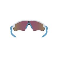 Oakley Youth Radar EV XS Path OO9001-1531 Polished White / Prizm Sapphire Lenses