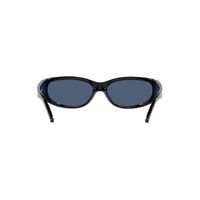 Arnette Catfish AN4302 281880-62 Black Gradient Metal Blue / Dark Blue Lenses